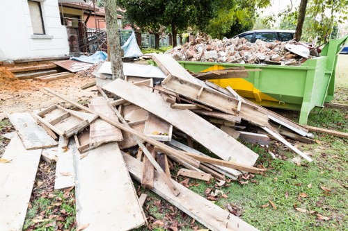 Professional waste removal services in a Chelsea office setting